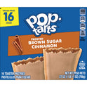 Pop-Tarts Frosted Brown Sugar Cinnamon Instant Breakfast Toaster Pastries, Shelf-Stable, Ready-to-Eat, 27 oz, 16 Count Box