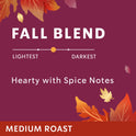 Starbucks Fall Blend, Ground Medium Roast Coffee, 100% Arabica, Bag (17 Oz)