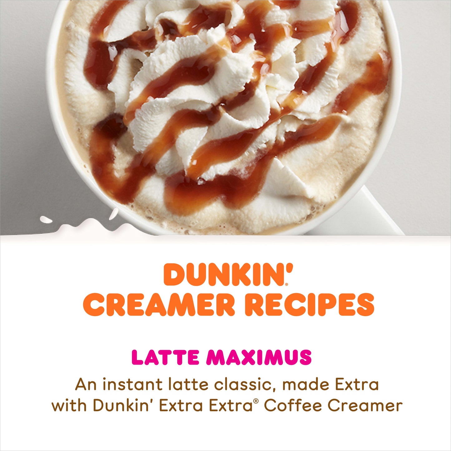 Dunkin’ Extra Extra Coffee Creamer, 32 Oz.