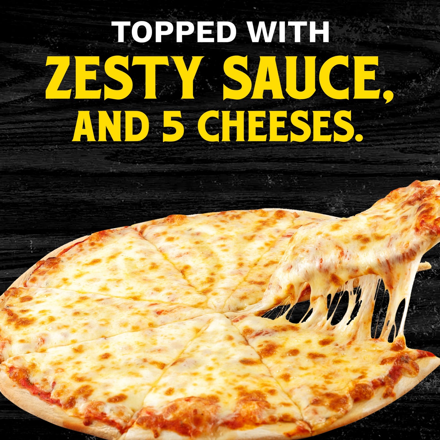Tombstone Frozen Pizza, Five Cheese  Thin Crust, Pizza with Marinara Sauce, 19.3 oz (Frozen)