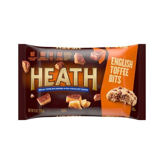 Heath Chocolatey English Toffee Baking Bits, Bag 8 oz