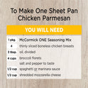 McCormick Chicken Parmesan Seasoning Mix, 1.5 oz Mixed Spices & Seasonings