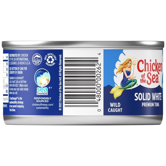 Chicken of the Sea White Albacore Tuna in Water, 12 oz Can