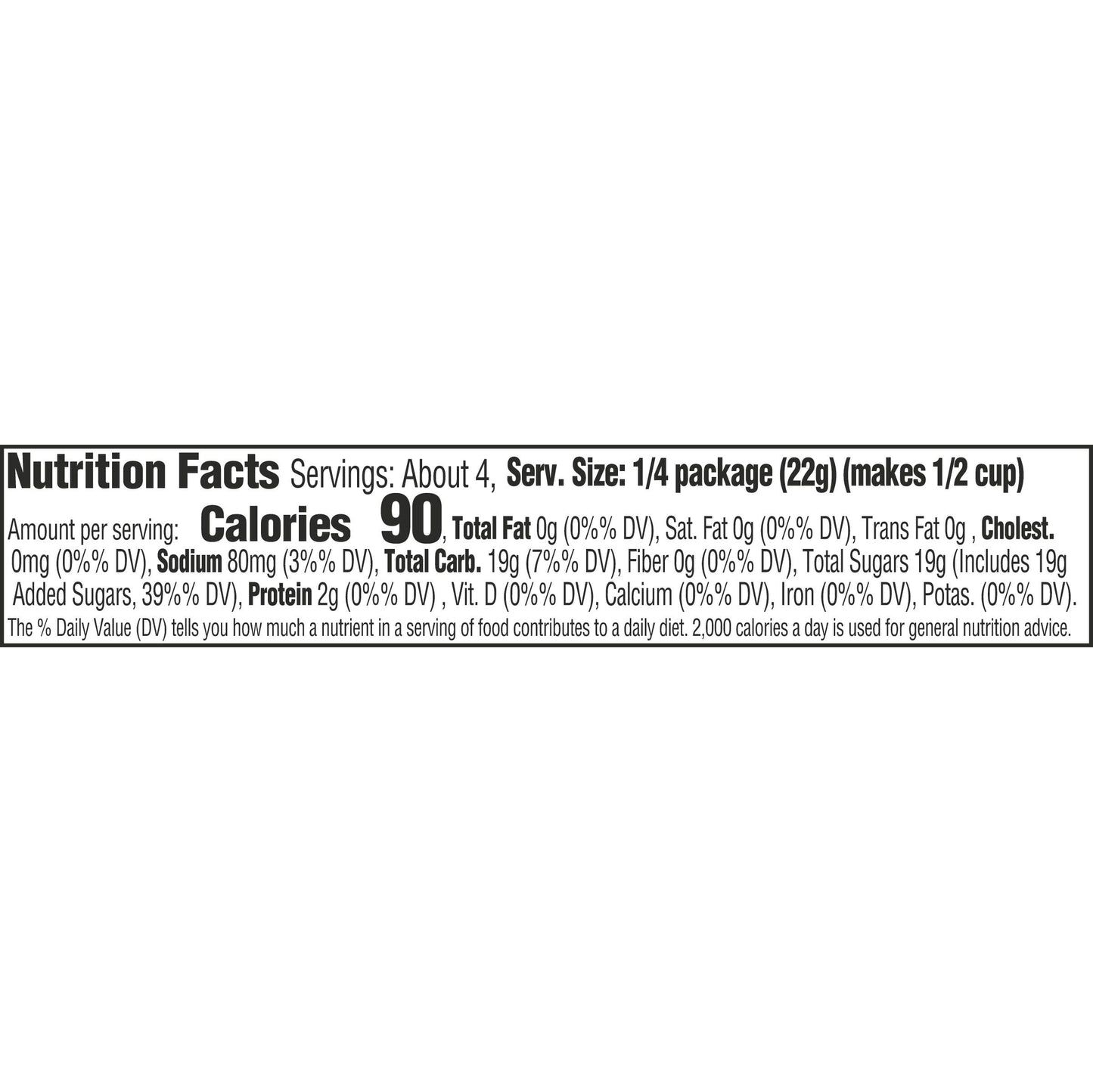 Jell-O Grape Artificially Flavored Gelatin Dessert Mix, 3 oz Box