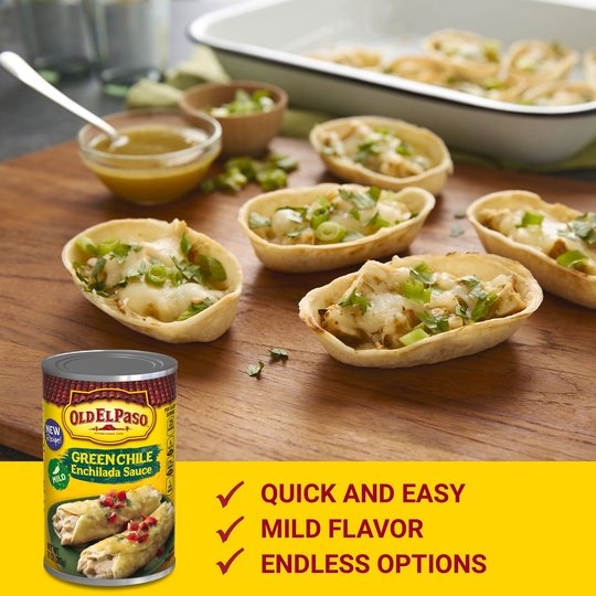 Old El Paso Mild Green Chile Enchilada Sauce, 1 Ct., 10 oz.