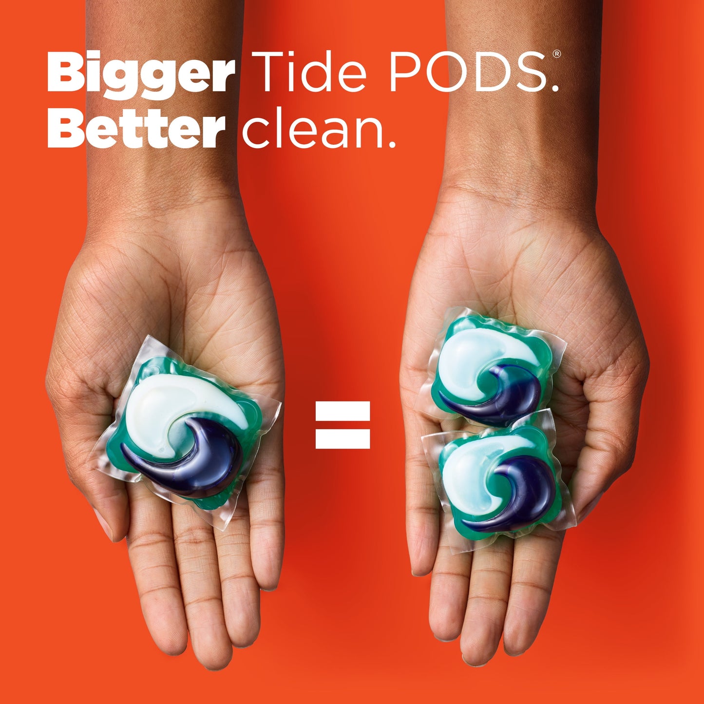 Tide Power Pods Laundry Detergent Soap Packs, Hygienic Clean, Original, 63 Ct