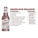 Shiner Bock Beer, Shiner Craft Beer, 6 Pack, 12 fl oz Bottles, 4.4% ABV, 141 Calories, 12.4g Carbs