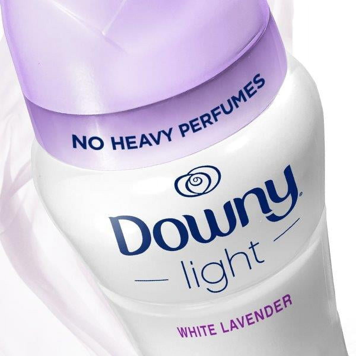 Downy Light Laundry Scent Booster Beads for Washer, White Lavender, 24 oz, with No Heavy Perfumes