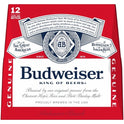 Budweiser Beer, 12 Pack Beer, 12 fl oz Glass Bottles, 5 % ABV, Domestic Lager