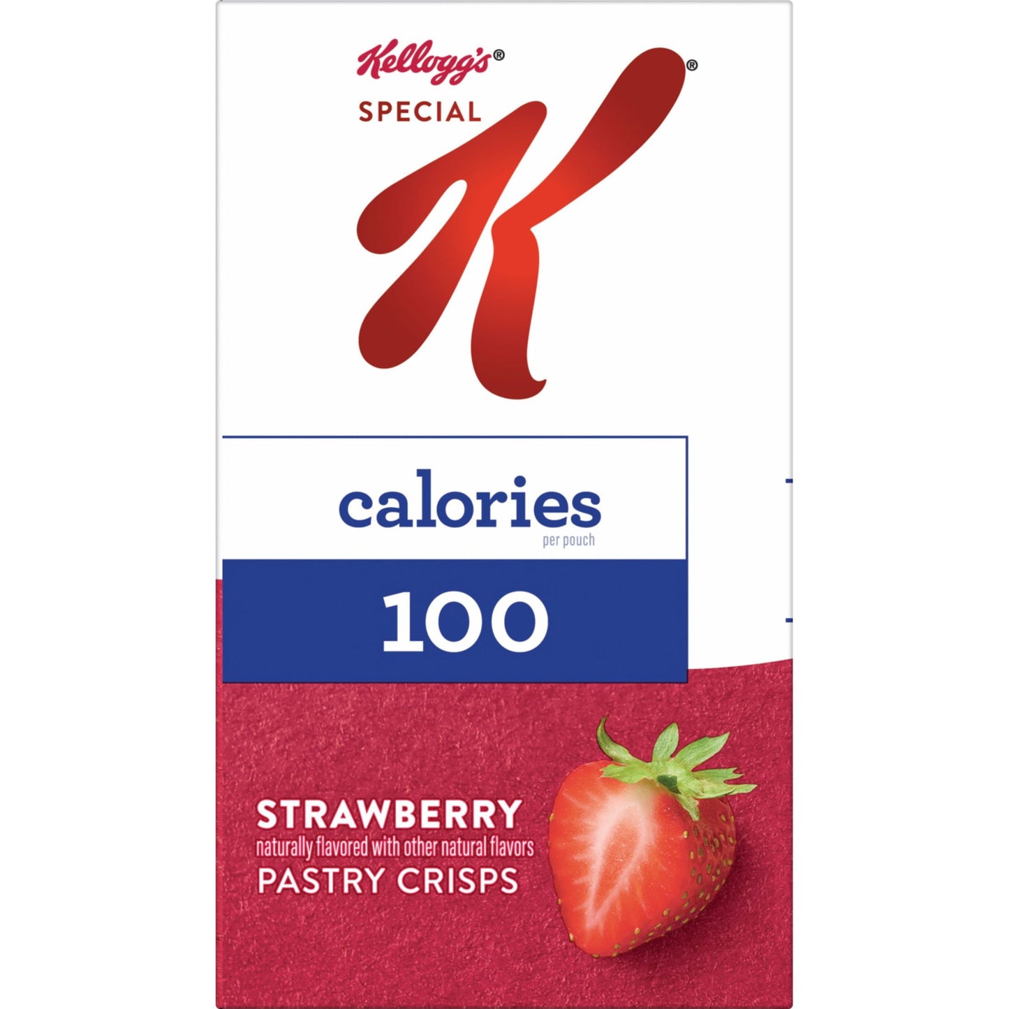 Kellogg's Special K Strawberry Chewy Pastry Crisps, Ready-to-Eat, 15.84 oz, 36 Count