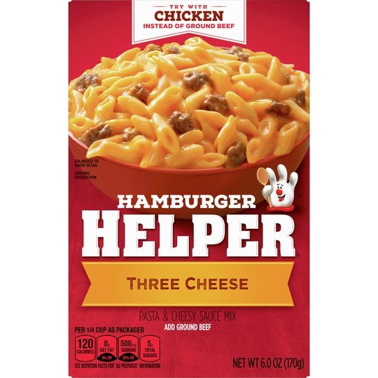 Hamburger Helper, Three Cheese