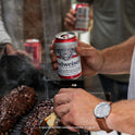 Budweiser Beer, 25 fl oz Aluminum Can, 5% ABV, Domestic Lager, 3.2% ABV