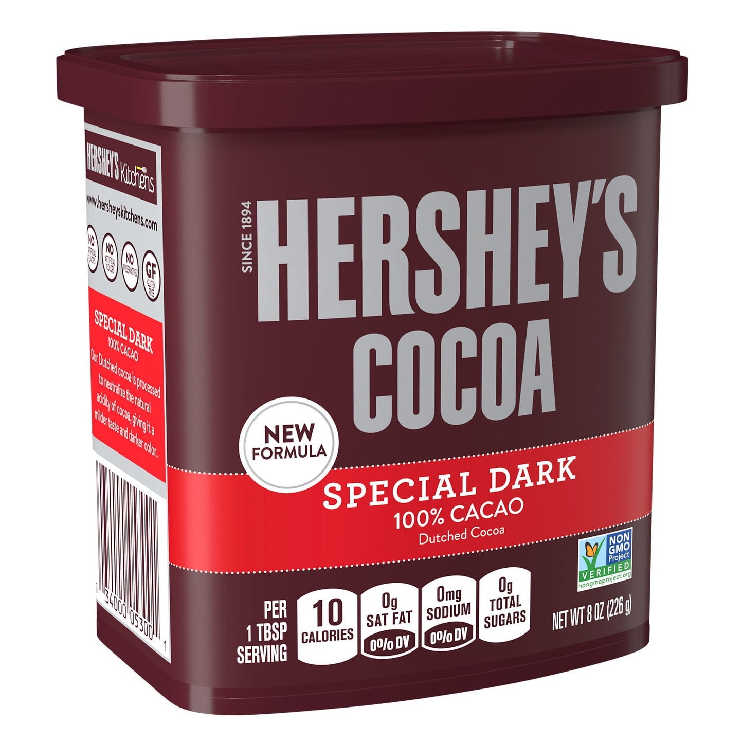 Hershey's Special Dark Dutched Cocoa Powder, Can 8 oz