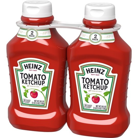 Heinz Tomato Ketchup, 2 ct Pack, 50.5 oz Bottles