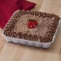 Handi-Foil Aluminum 8-inch Square Cake Pan with Lid 6ct, Dimensions 8" W x 8" L x 1.4" D