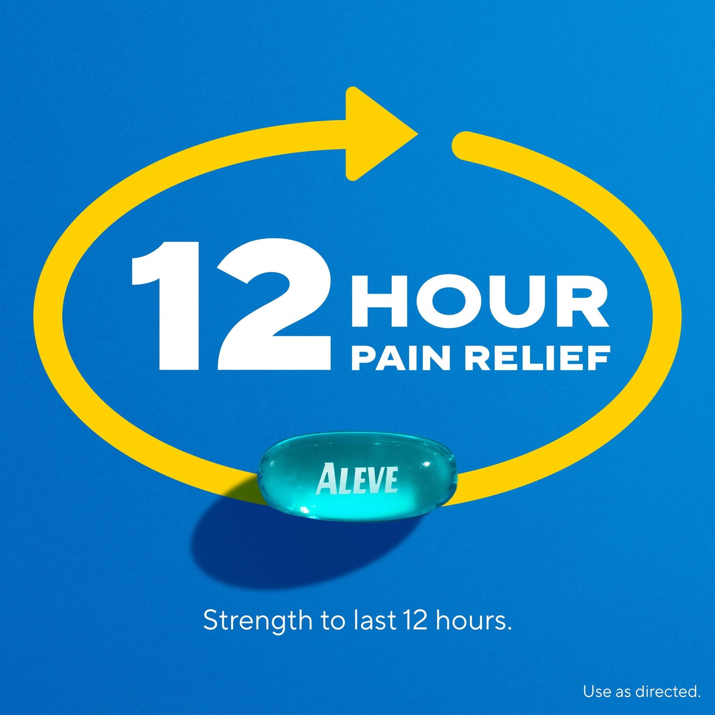 Aleve Liquid Gels Naproxen Sodium Pain Reliever, 50 Count