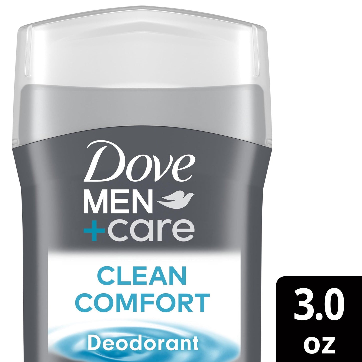 Dove Men+Care Long Lasting Antiperspirant Deodorant Stick, Clean Comfort, 3 oz