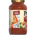 Prego Italian Sausage and Garlic Spaghetti Sauce, 23.5 oz Jar