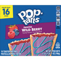 Pop-Tarts Frosted Wild Berry Instant Breakfast Toaster Pastries, Shelf-Stable, Ready-to-Eat, 27 oz, 16 Count Box