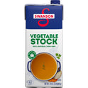 Swanson 100% Natural, Gluten-Free Vegetable Stock, 32 oz Carton