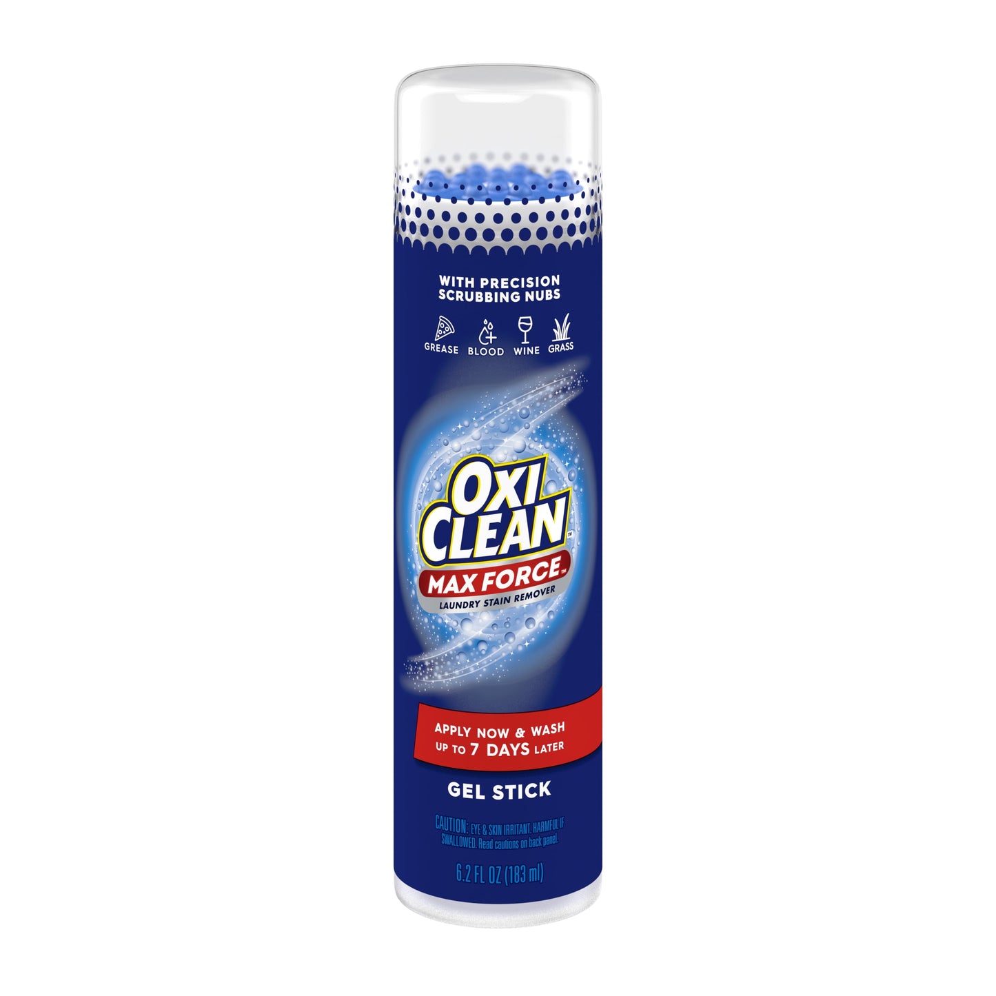 OxiClean Max Force Laundry Stain Remover Gel Stick, 6.2 fl oz
