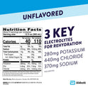 Pedialyte Electrolyte Solution, Unflavored, Hydration Drink, 1 Liter