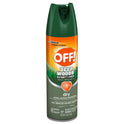 OFF! Sportsmen Deep Woods Dry Insect Repellent IV, Non-Greasy Mosquito Spray, 4 oz