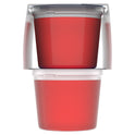 Jell-O Strawberry Sugar Free Jello Cups Gelatin Snack, 4 Ct Cups