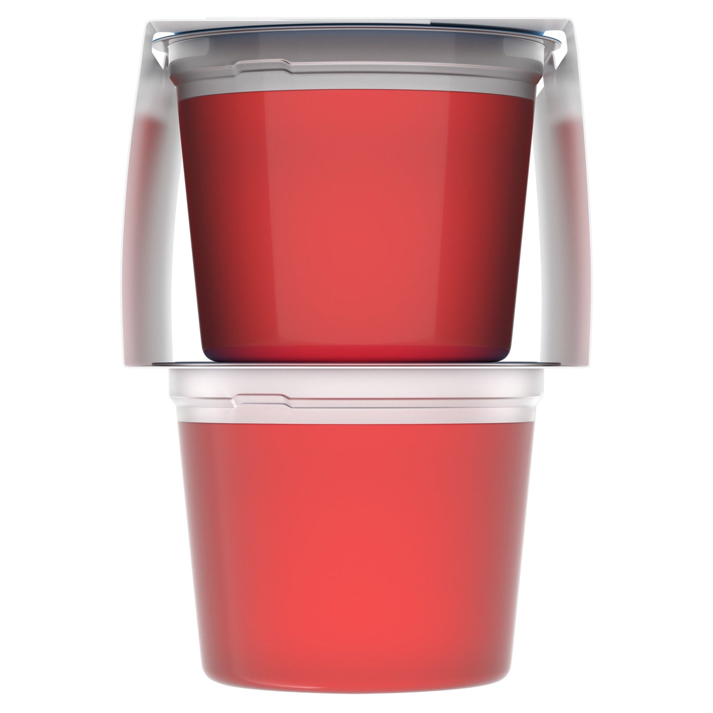 Jell-O Strawberry Sugar Free Jello Cups Gelatin Snack, 4 Ct Cups