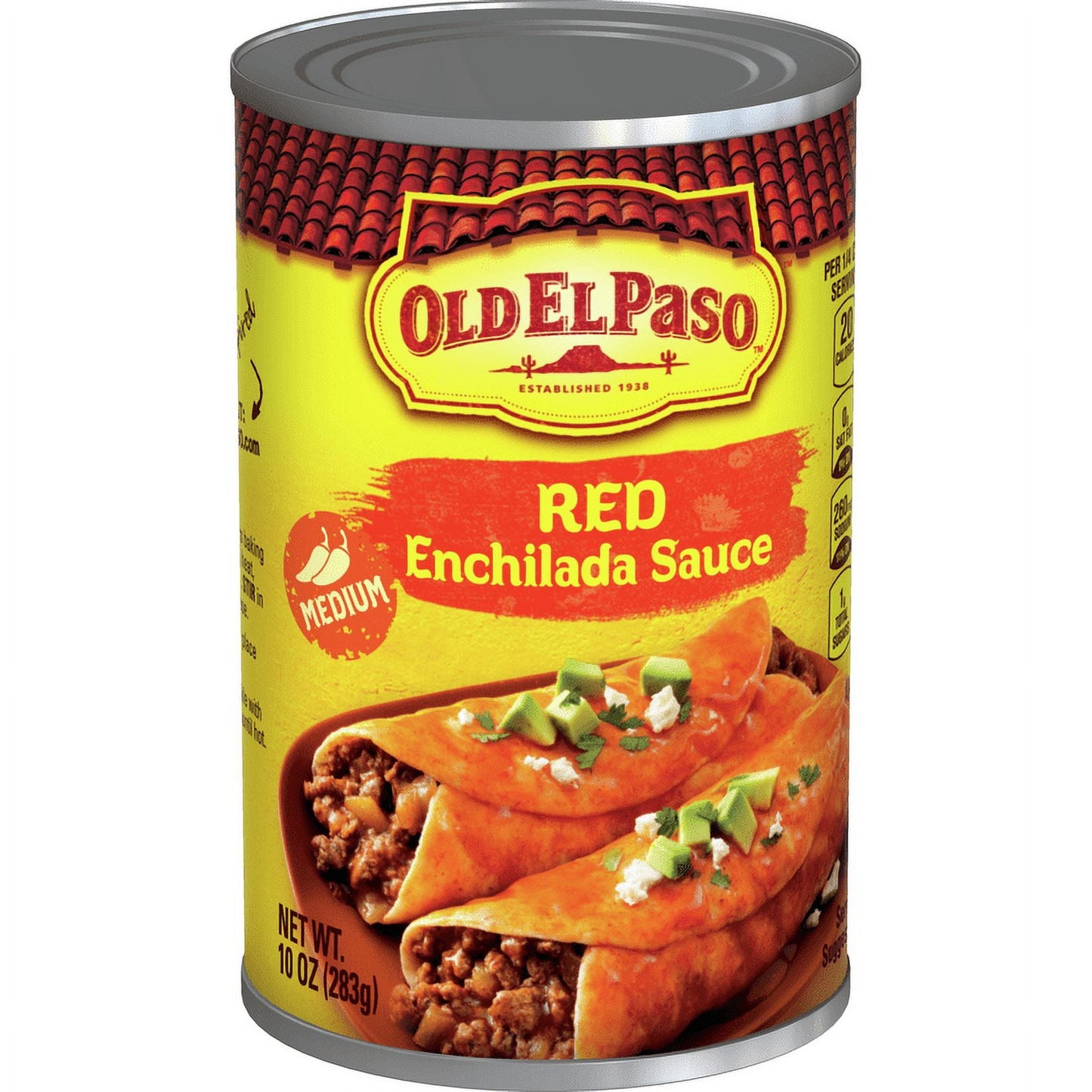 Old El Paso Medium Red Enchilada Sauce, 1 Ct., 10 oz.