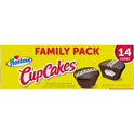 HOSTESS Chocolate Cupcakes, Creamy Filling, Chocolate Snack Cakes, Family Pack - 14 Count / 22.22 oz