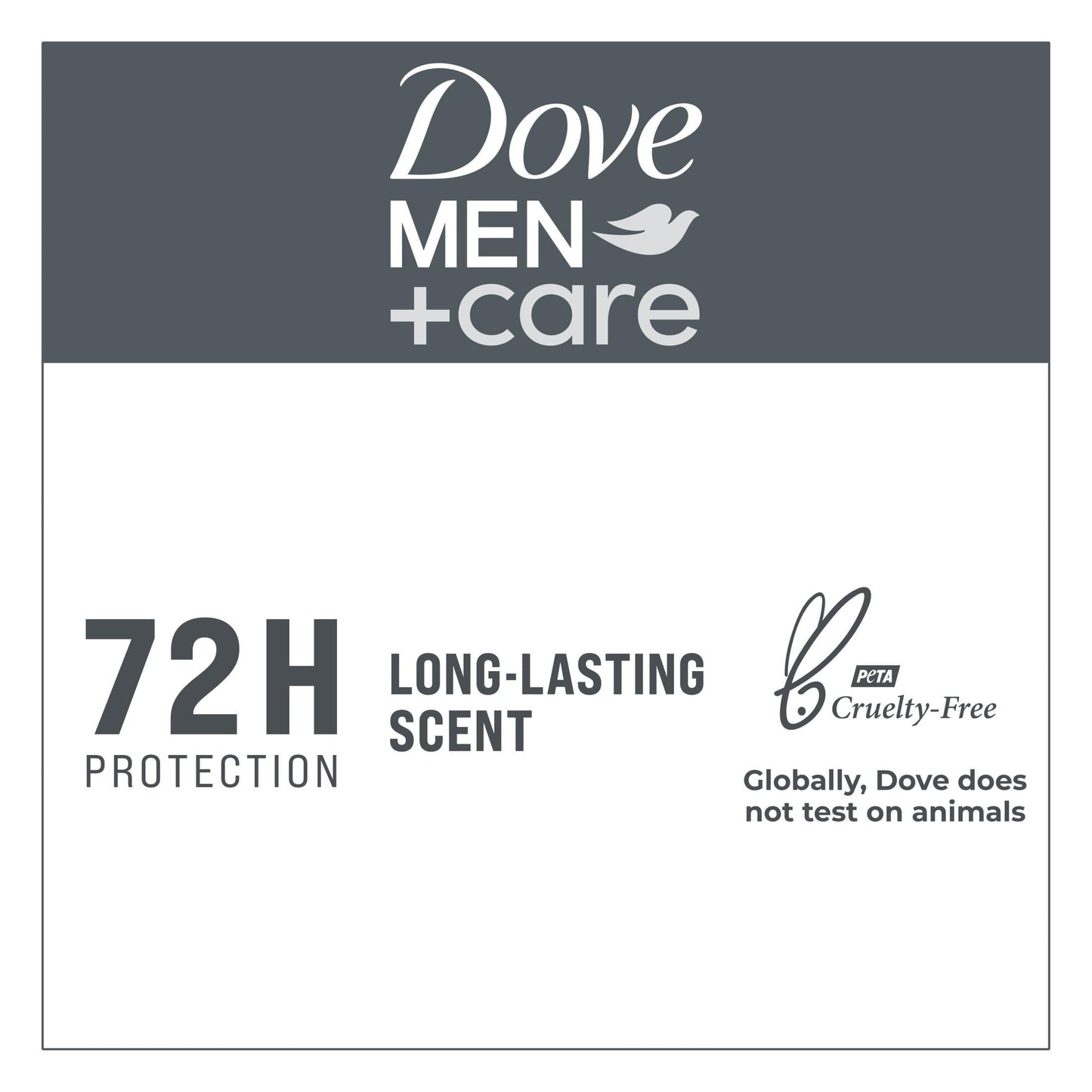 Dove Men+Care Long Lasting Antiperspirant Deodorant Stick, Clean Comfort, 3 oz