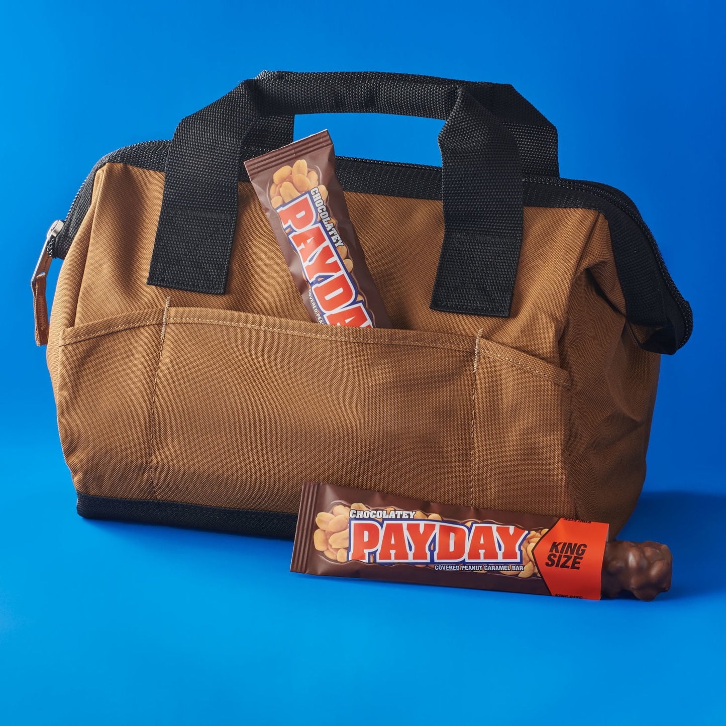 Payday Chocolatey Peanut Caramel King Size Candy, Bar 3.1 oz