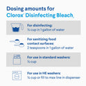 Clorox Disinfecting Liquid Bleach Cleaner, Regular Scent, 121 fl oz