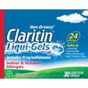Claritin Liqui-Gels 24 Hour Non-Drowsy Allergy Medicine, Loratadine Antihistamine Capsules, 30 Ct