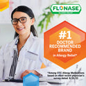 Flonase 24 Hour Non-Drowsy Decongestant Allergy Relief Medicine Nasal Spray, 72 Sprays