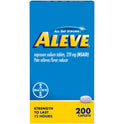 Aleve Caplets Naproxen Sodium Pain Reliever, 200 Count