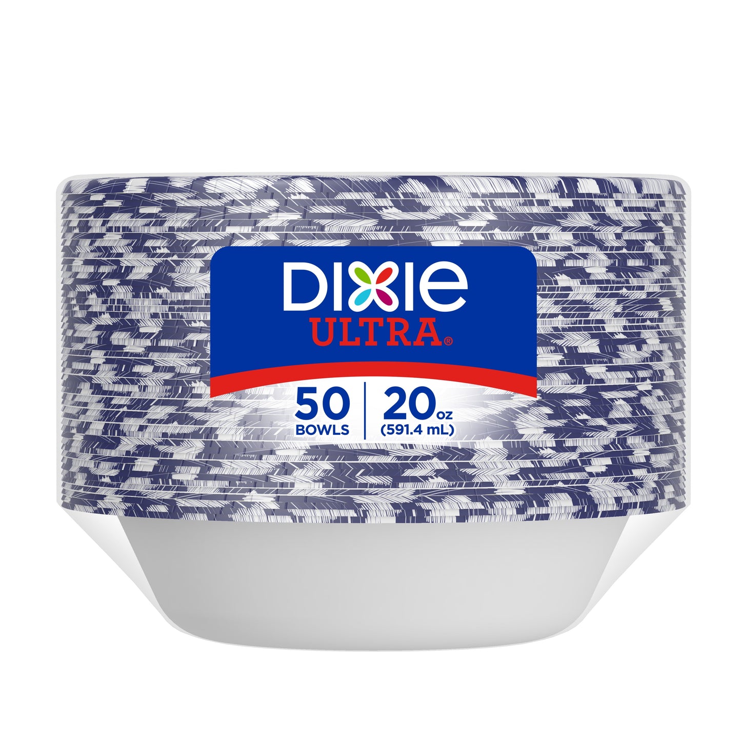 Dixie Ultra Disposable Paper Bowls, 20 Ounce, 50 Count