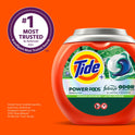 Tide Power Pods Laundry Detergent Soap Packs with Febreze, Botanical Rain, 25 Ct