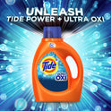 Tide Ultra Oxi Liquid Laundry Detergent, 24 Loads, 37 fl oz