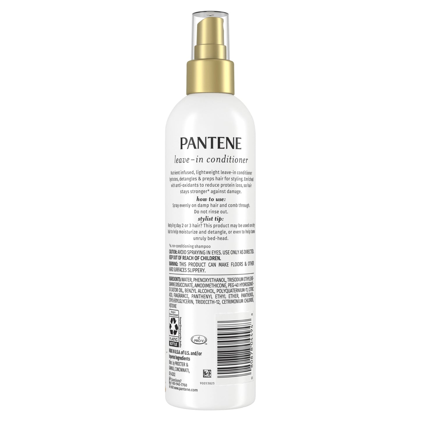 Pantene Pro-V Moisturizing Leave-in Conditioner Mist, 8.5 oz