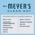 Mrs. Meyer's Clean Day Liquid Hand Soap, Rain Water Scent, 12.5 Ounce Bottle