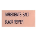 Morton Salt Himalayan Pink Salt & McCormick Ground Black Pepper Shaker Set, 5.25 oz