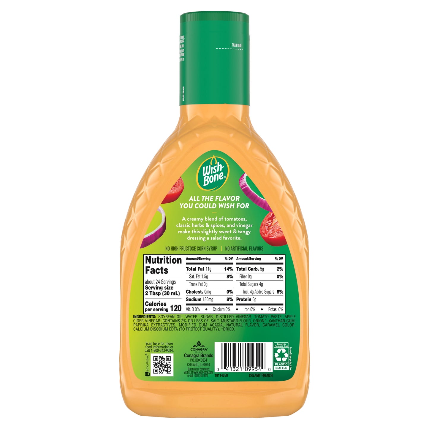 Wish-Bone Creamy French Dressing, 24 FL OZ