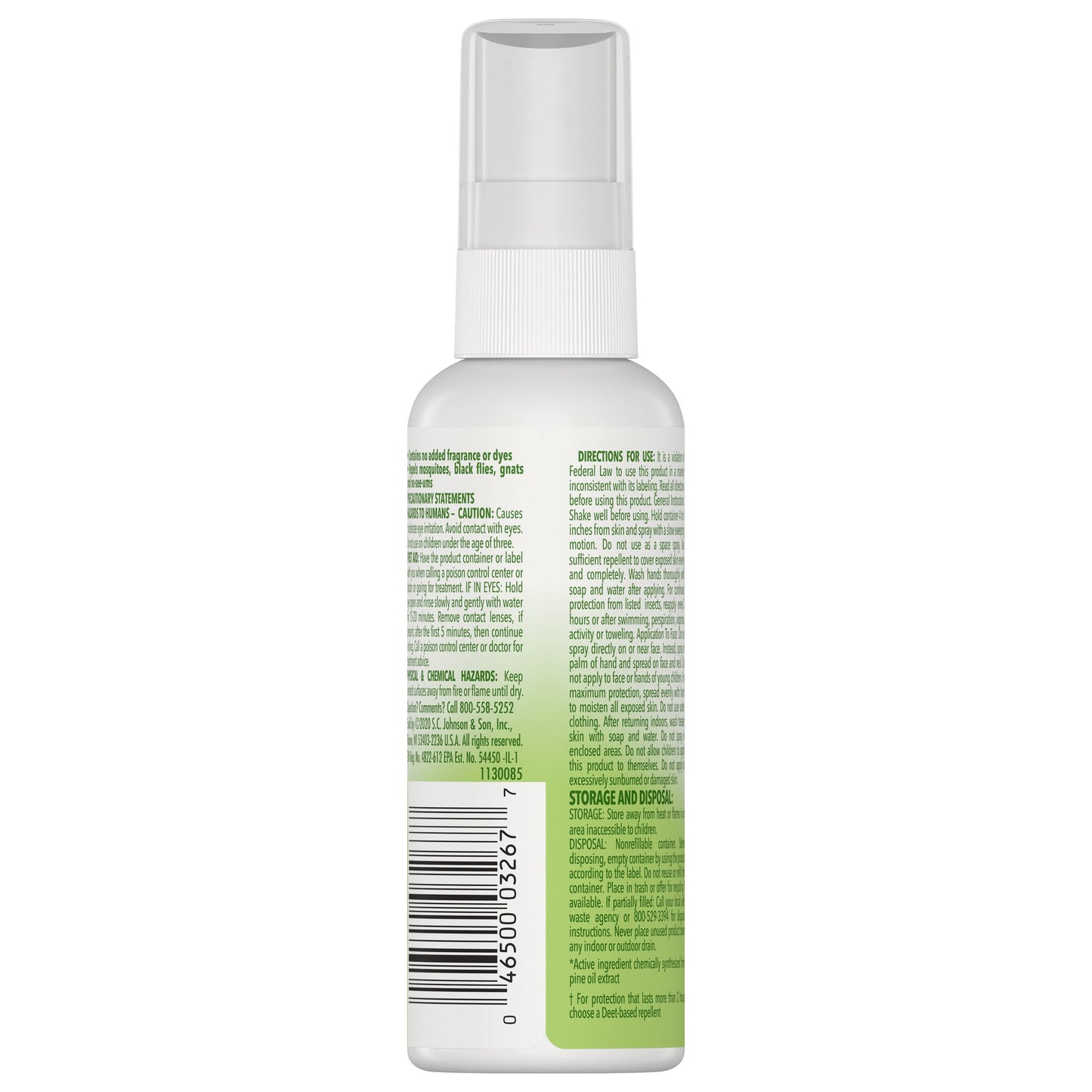 OFF! Botanicals Insect Repellent IV, Repellent Spritz Effective Against Mosquitoes, 4 oz