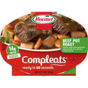 HORMEL COMPLEATS Beef Pot Roast, Shelf Stable 9 oz Plastic Tray