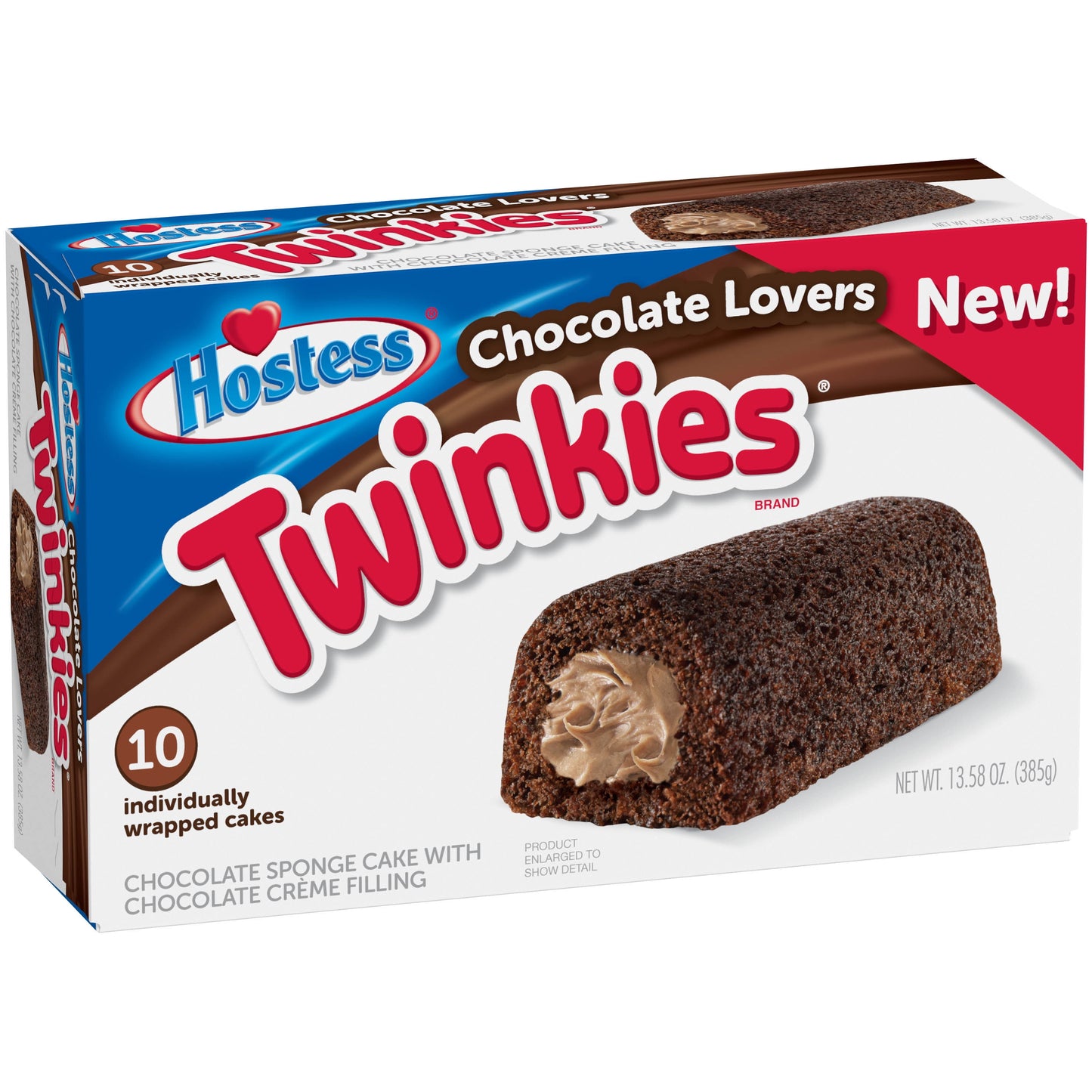 Hostess Chocolate Lovers Twinkie 13.58oz 10ct