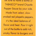 Tabasco Chipotle Pepper Sauce 5 oz