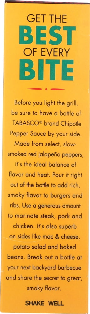 Tabasco Chipotle Pepper Sauce 5 oz