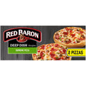 Red Baron Deep Dish Supreme Frozen Pizza 2 Count 11.5 oz